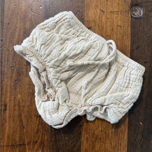 Rylee + Cru Beige Textured Diaper Cover